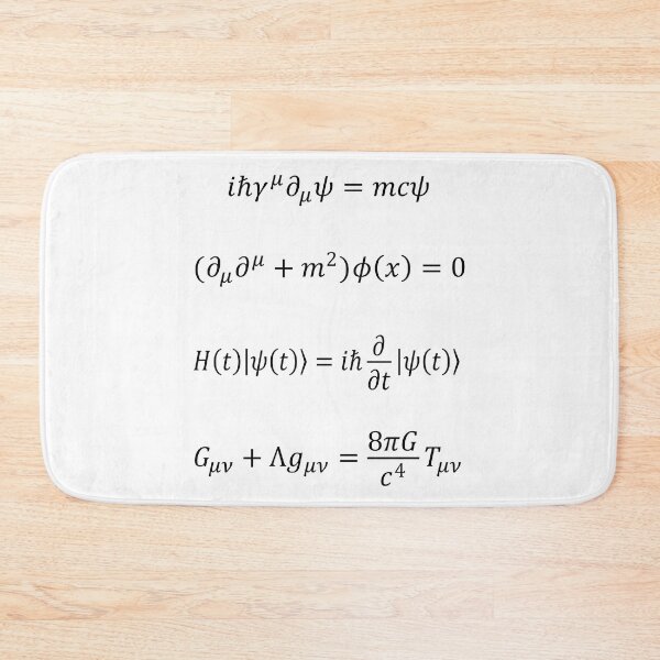 Item preview, Theoretical Physics Equations designed and sold by ScienceCorner.
