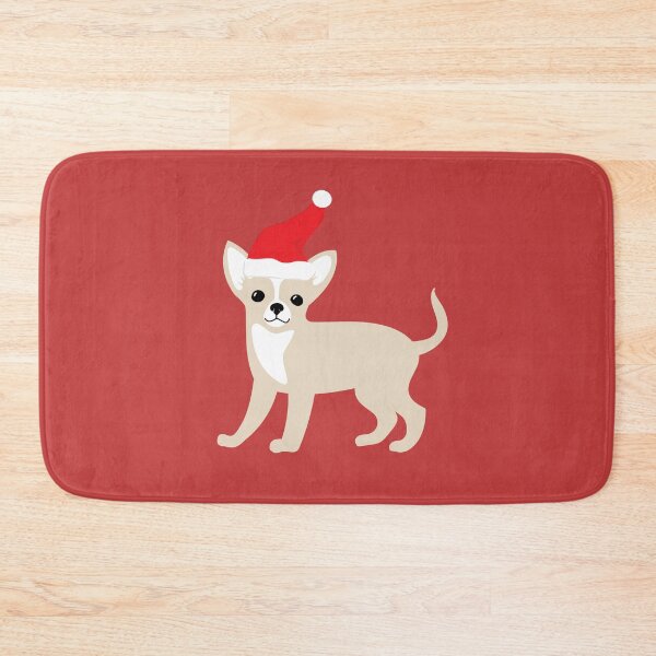 Item preview, Cute Chihuahua with Santa Claus' hat 2 - christmas dog collection designed and sold by Olivvier.