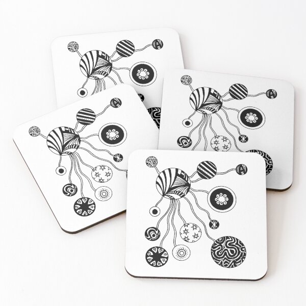 Item preview, Spores in Black with Transparent background designed and sold by Heatherian.