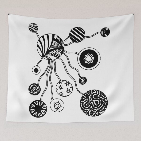 Item preview, Spores in Black with Transparent background designed and sold by Heatherian.