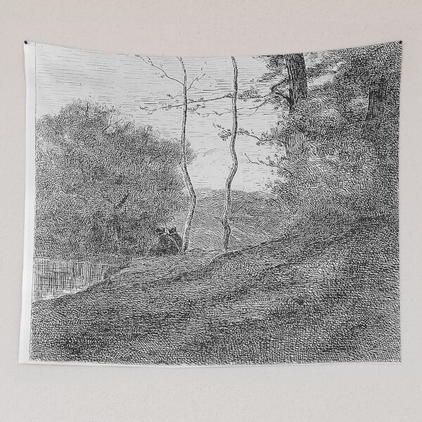 Item preview, Camille Pissarro the round designed and sold by MARWA-STORE.