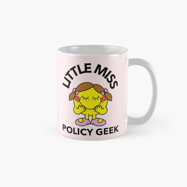 Item preview, Little Miss Policy Geek designed and sold by WonderfullyDC.