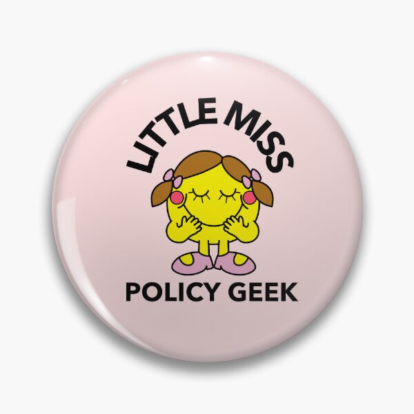 Item preview, Little Miss Policy Geek designed and sold by WonderfullyDC.