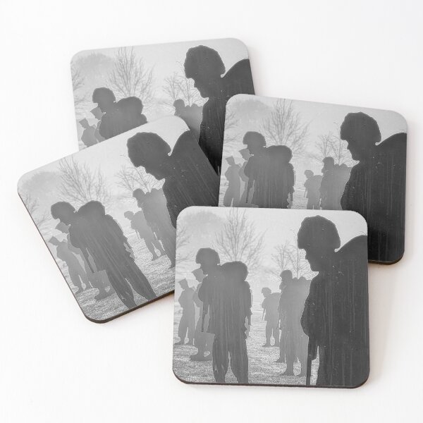 Item preview, fallen soldiers of the falklands war through fog designed and sold by EcDigitalPhoto.