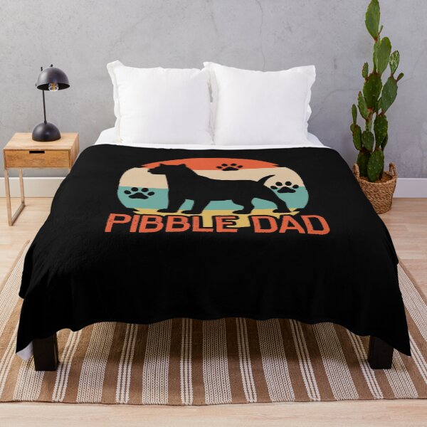 Item preview, Pibble Dad Pitbull Daddy American Terrier Retro designed and sold by DerNerd.