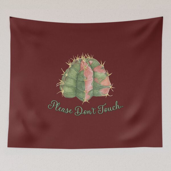 Item preview, Please don't touch... I'm a cactus designed and sold by VarnaChitra.