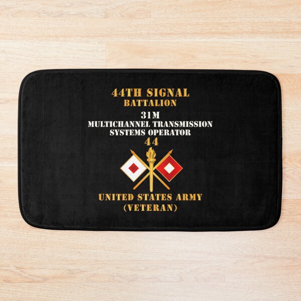 Item preview, Army - 44th Signal Bn  - 31M  - Signal Branch - US Army - Veteran X 300DPI designed and sold by Military Insignia Products.