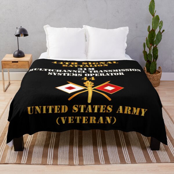 Item preview, Army - 44th Signal Bn  - 31M  - Signal Branch - US Army - Veteran X 300DPI designed and sold by Military Insignia Products.
