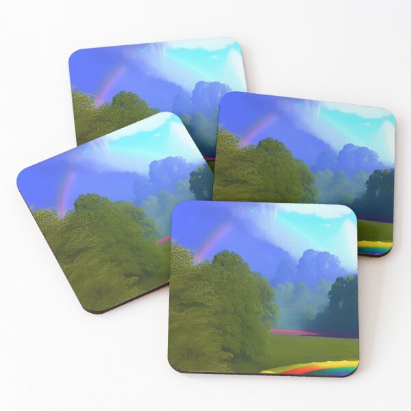 Item preview, Abstraction Rainbow Flow Watercolor designed and sold by ValleyDream.