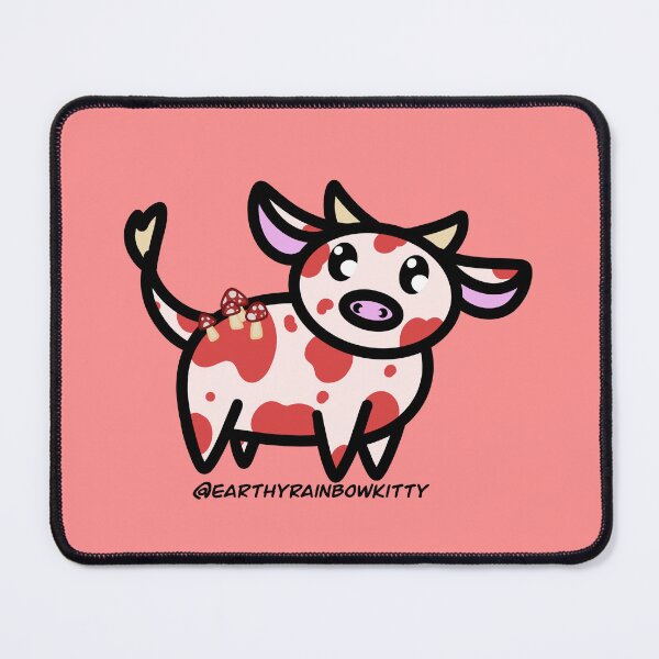 Item preview, MooShroom the Mushroom Cow designed and sold by Cosmic Kitty Colors.