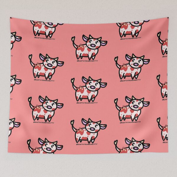 Item preview, MooShroom the Mushroom Cow designed and sold by Cosmic Kitty Colors.
