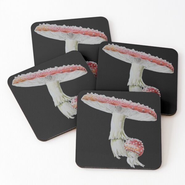 Item preview, Leaping Toadstool designed and sold by DrawBotanical.