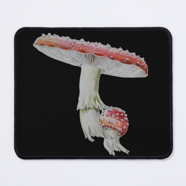 Item preview, Leaping Toadstool designed and sold by DrawBotanical.