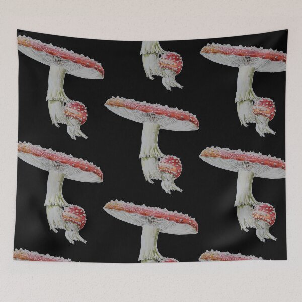 Item preview, Leaping Toadstool designed and sold by DrawBotanical.