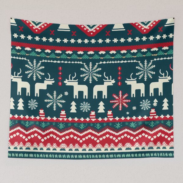 Item preview, UGLY CHRISTMAS PATTERN Midjourney AI Artwork designed and sold by davidjulie.