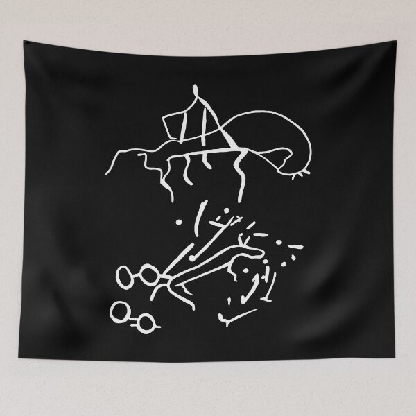 Item preview, Rock image Petroglyph "Hunting" designed and sold by Market-Nebho.