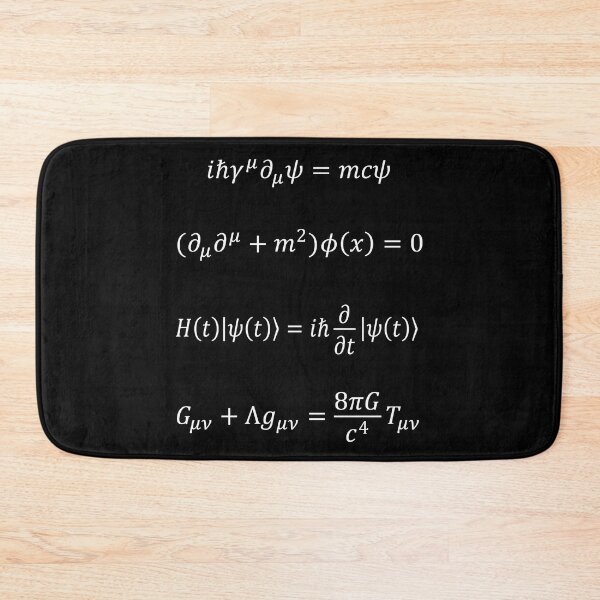 Item preview, Theoretical Physics Equations designed and sold by ScienceCorner.
