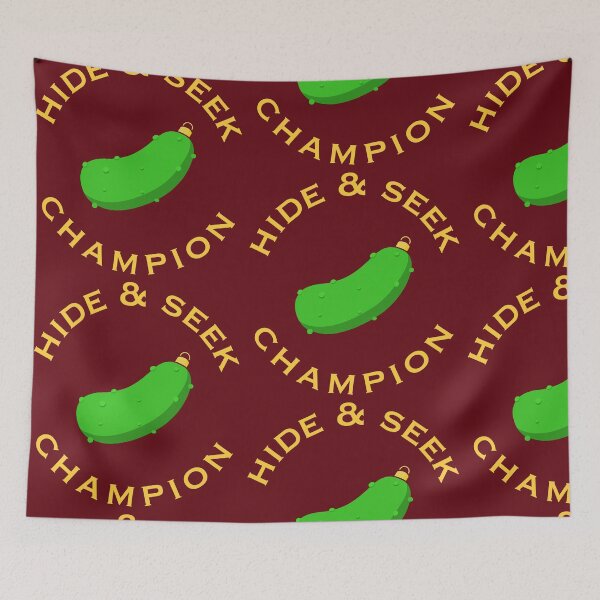 Item preview, Christmas Pickle Hide and Seek Champion designed and sold by Huhnerdieb Apparel.
