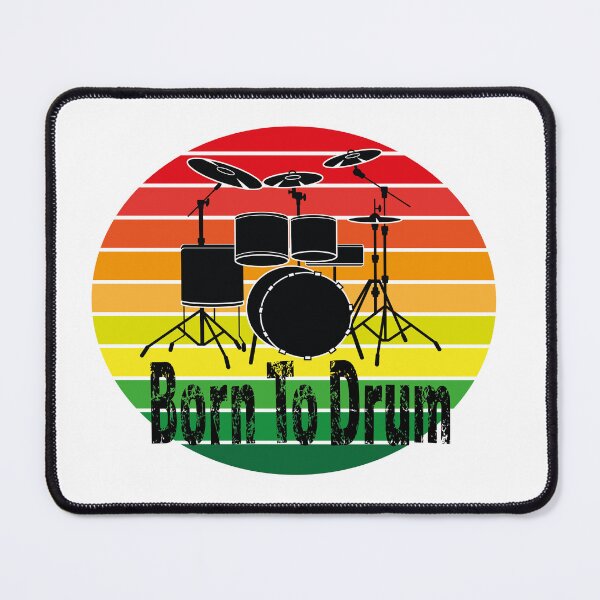 Item preview, Born To drum - drumsticks designed and sold by GridText.