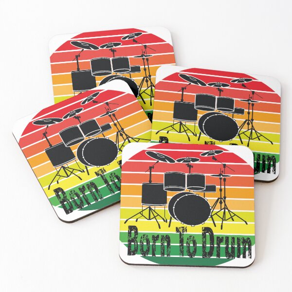 Item preview, Born To drum - drumsticks designed and sold by GridText.