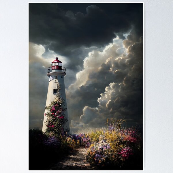 Item preview, Lighthouse Cartoon Images designed and sold by NTGUILTY.