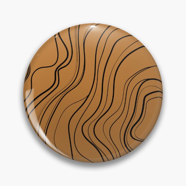 Item preview,  Brown  Abstract Topography  Aesthetic  Pattern designed and sold by zedonee.