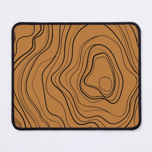 Item preview,  Brown  Abstract Topography  Aesthetic  Pattern designed and sold by zedonee.