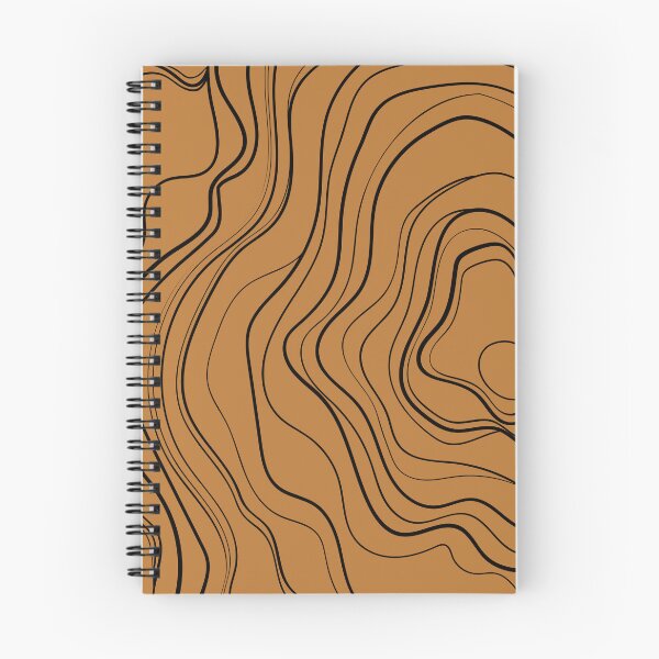 Item preview,  Brown  Abstract Topography  Aesthetic  Pattern designed and sold by zedonee.