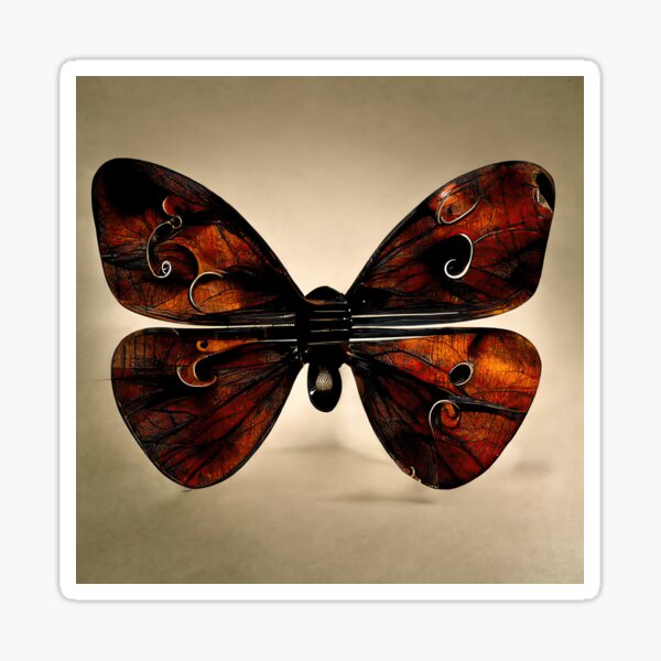 Item preview, Violin Butterfly designed and sold by gencrescendo.