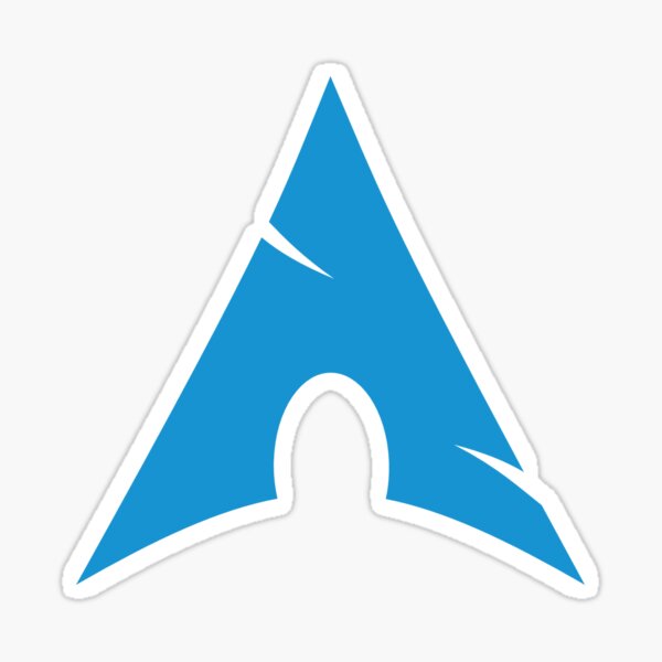 Arch Linux "A" logo Sticker