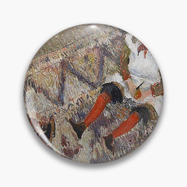 Item preview, Camille Pissarro Jeanne called Cocotte and Ludovic Rodolphe Pissarro on a carpet designed and sold by MARWA-STORE.