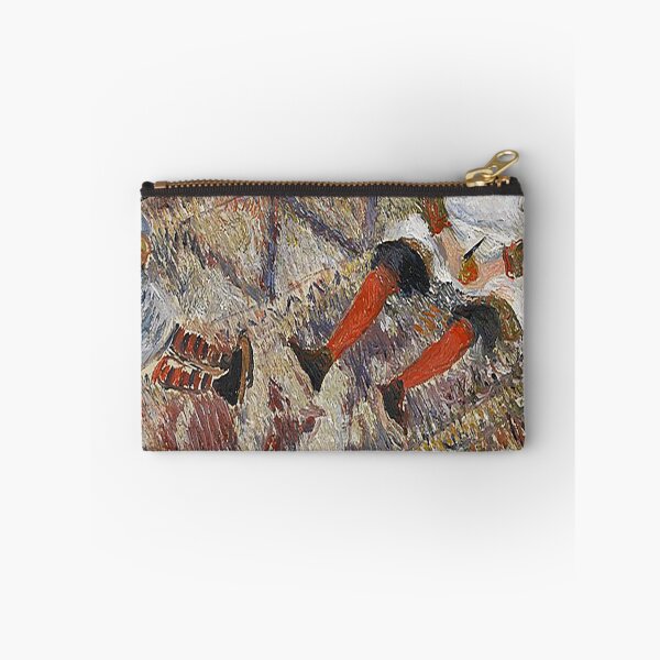 Item preview, Camille Pissarro Jeanne called Cocotte and Ludovic Rodolphe Pissarro on a carpet designed and sold by MARWA-STORE.