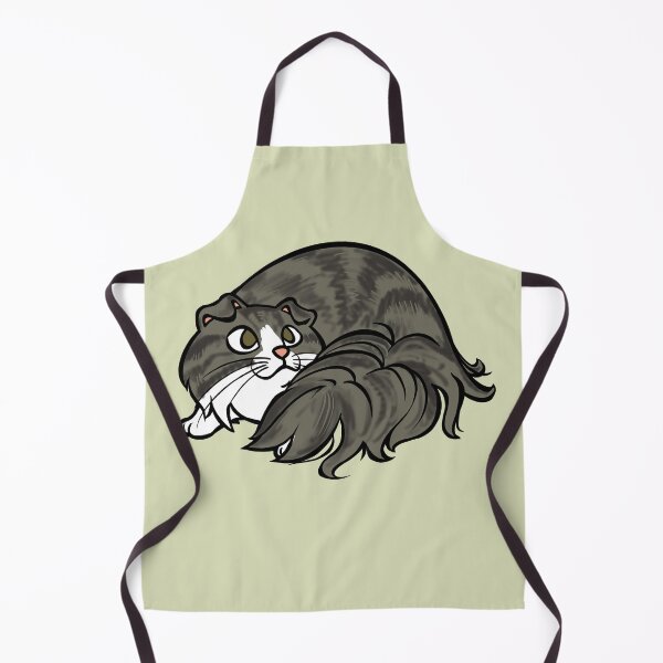 Item preview, All Curled Up--Longhaired Scottish Fold Tabby Style designed and sold by RJKpoyp.