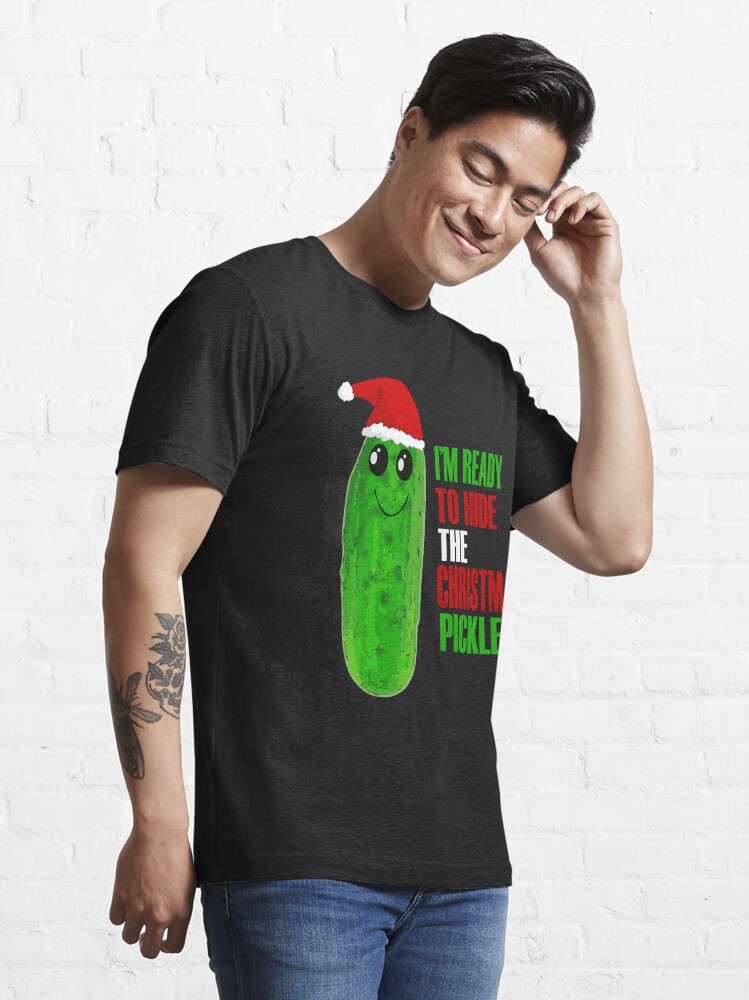 christmas pickle t shirt