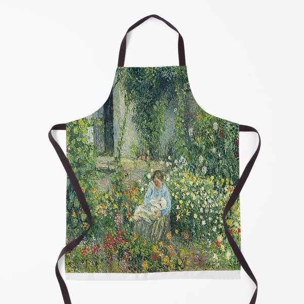 Item preview, Camille Pissarro Julie and Ludovic Rodolphe Pissarro in the flowers designed and sold by MARWA-STORE.