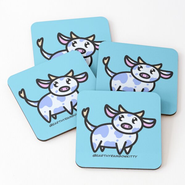 Item preview, Blu the Blueberry Cow designed and sold by Cosmic Kitty Colors.