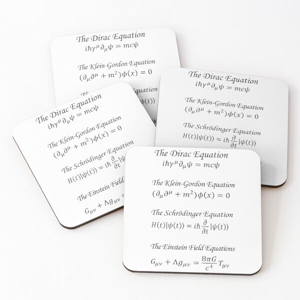 Item preview, Theoretical Physics Equations designed and sold by ScienceCorner.