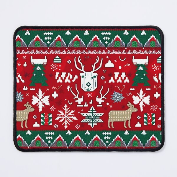 Item preview, UGLY CHRISTMAS PATTERN Midjourney AI Artwork designed and sold by davidjulie.
