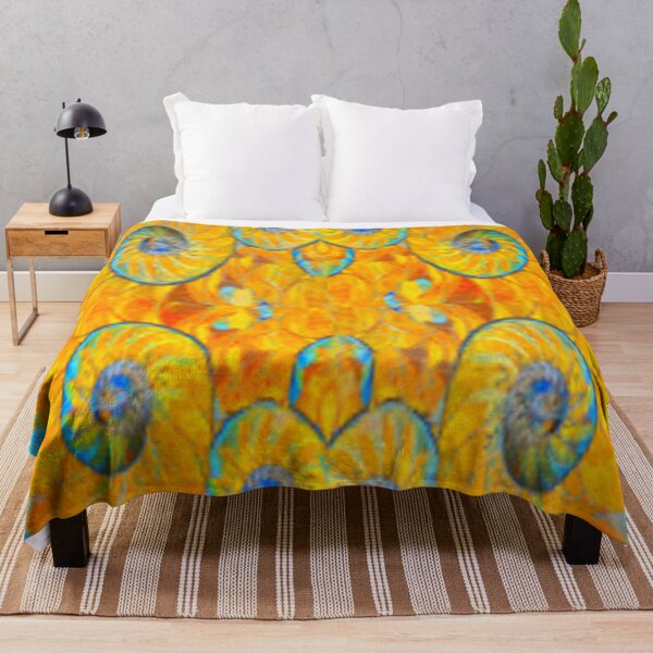 Item preview, NAUTILUS INSPIRED SEASHELL CORAL COLORED PATTERNS designed and sold by sharlesart.