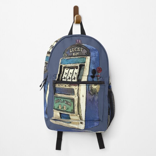 Item preview, Blue Vintage Lucky Slot Machine designed and sold by Angeleghties.