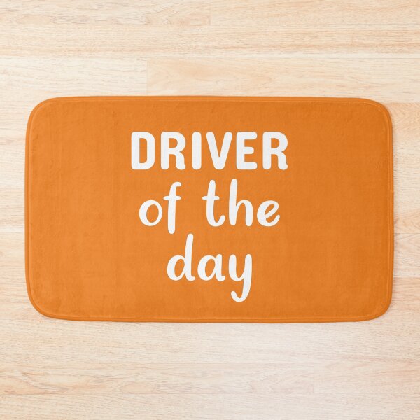 Item preview, Driver of the day - V2 (White - Orange BG) designed and sold by FilipeFerreira.