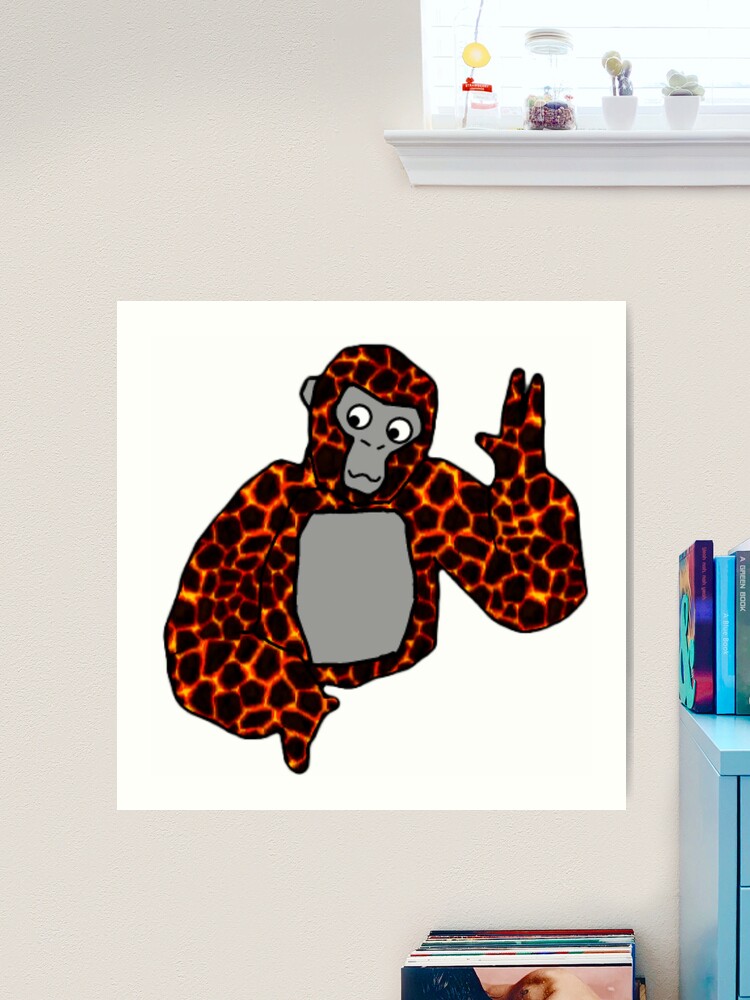 Gorilla Tag lava monkey