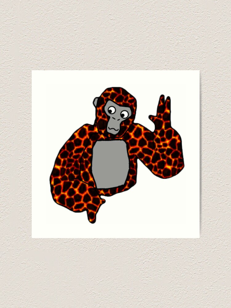 Gorilla Tag lava monkey