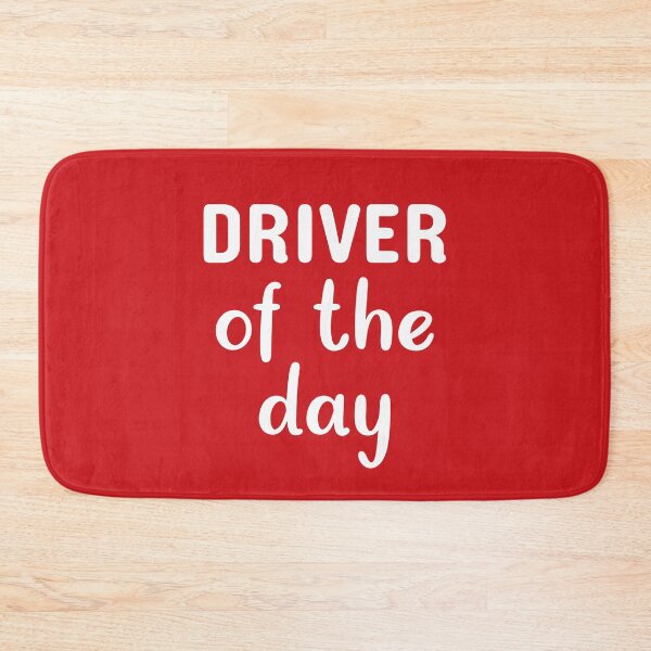 Item preview, Driver of the day - V2 (White - Red BG) designed and sold by FilipeFerreira.