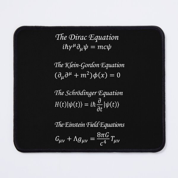 Item preview, Theoretical Physics Equations designed and sold by ScienceCorner.