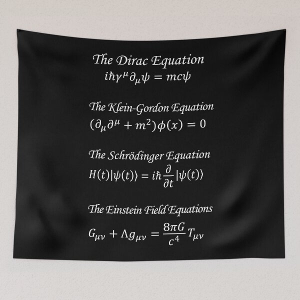 Item preview, Theoretical Physics Equations designed and sold by ScienceCorner.