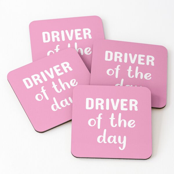 Item preview, Driver of the day - V2 (White - Pink BG) designed and sold by FilipeFerreira.