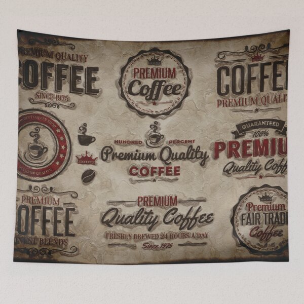 Item preview, Retro Coffee Labels for Coffee Lovers designed and sold by NaturePrints.