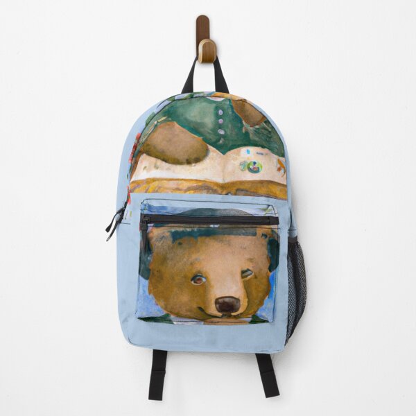 Item preview, Watercolor brown grizzly bear,Bear lover, Mama Bear, Bear Christmas, Bear animal lover gift, Wildlife animal lover, Funny cute bear nursery art designed and sold by Artsareus.