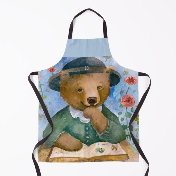 Item preview, Watercolor brown grizzly bear,Bear lover, Mama Bear, Bear Christmas, Bear animal lover gift, Wildlife animal lover, Funny cute bear nursery art designed and sold by Artsareus.
